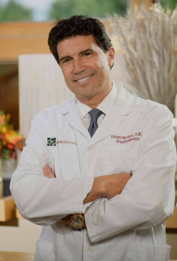 Westfield Massachusetts prosthodontist Vincent Mariano D M D F A C P
