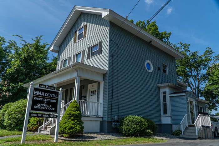 Exterior of E M A Dental of Westfield office